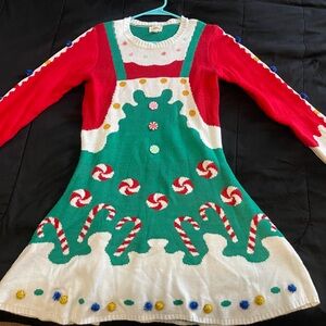 Christmas sweater dress